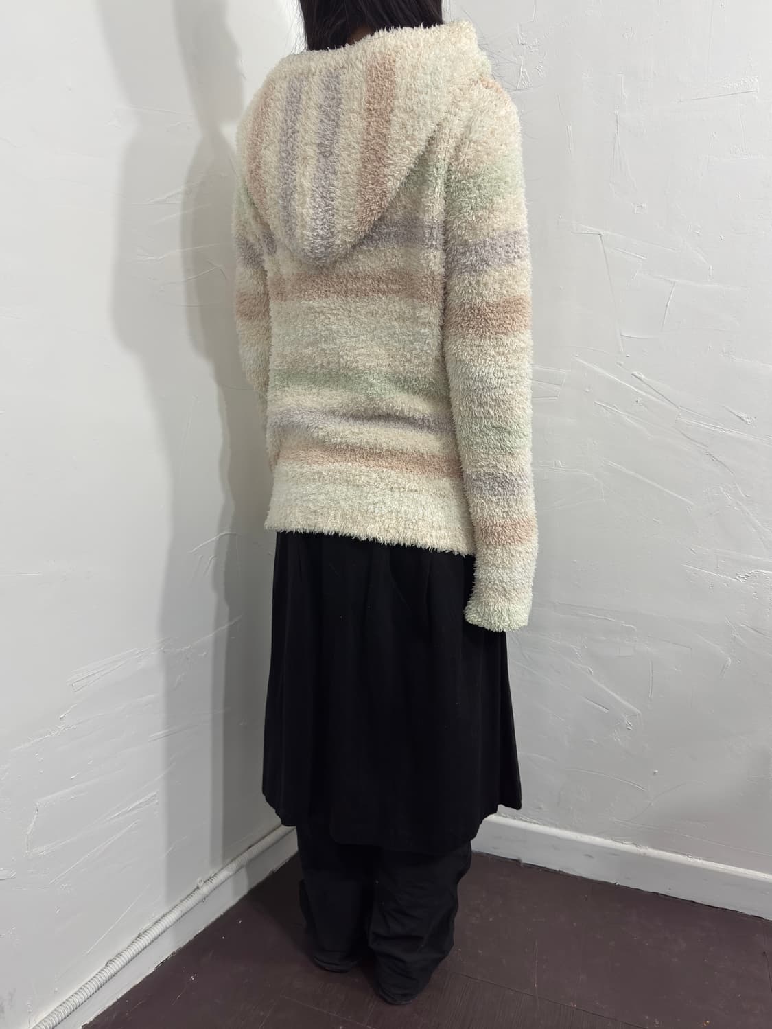 gelato pique fleece hood twoway zipup 상품이미지5