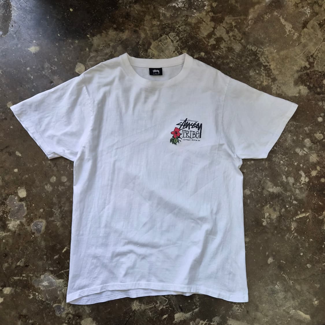 L) 스투시 티키 트라이브 반팔티 반팔티셔츠 스트릿패션 상품이미지1