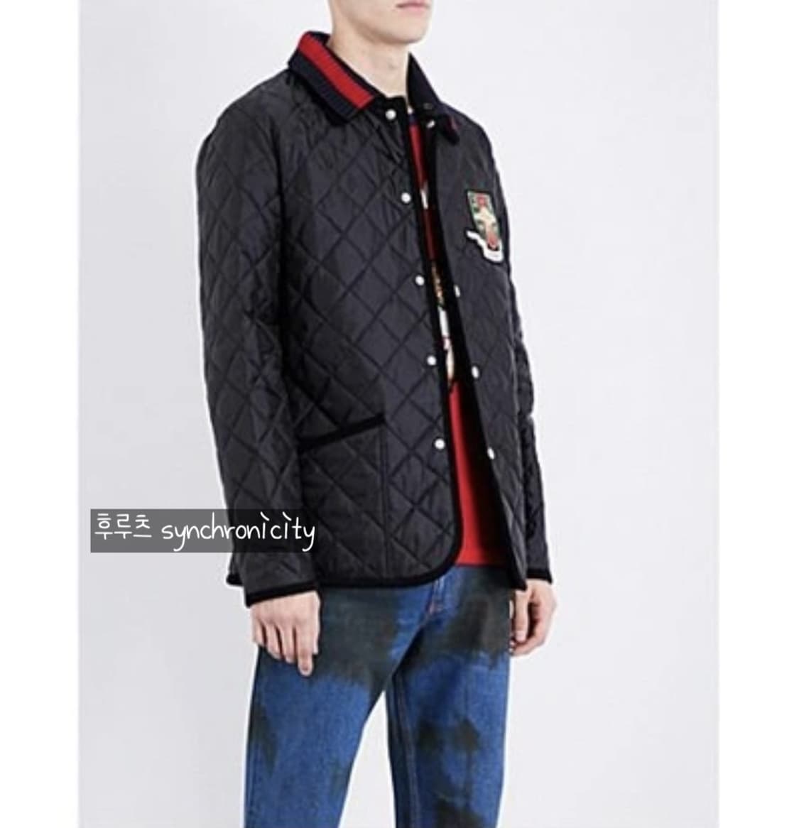 구찌 자수와펜 퀼팅 자켓 48 상품이미지7