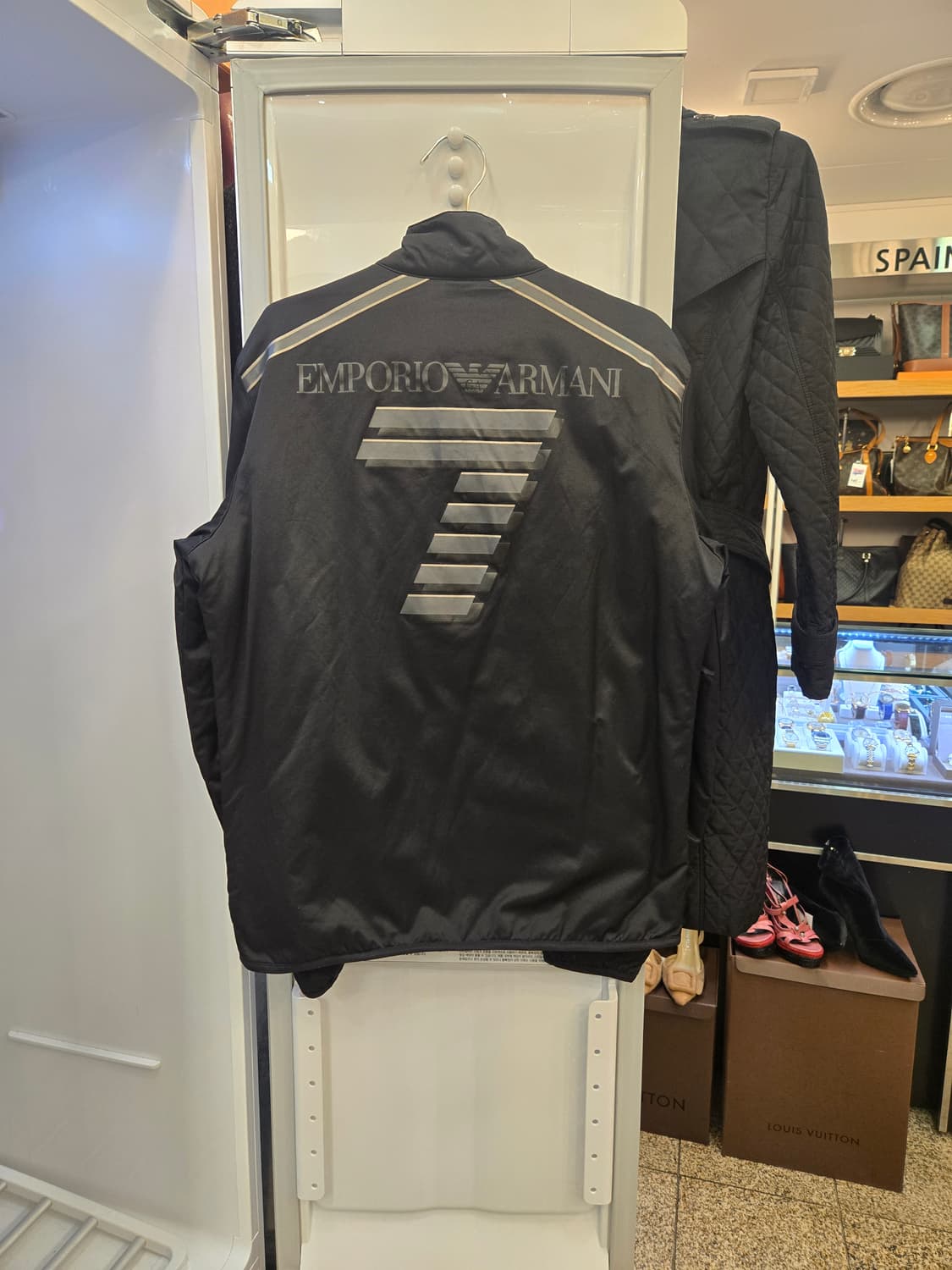 EA7 엠포리오 아르마니 남성 본딩 집업 재킷  상품이미지2