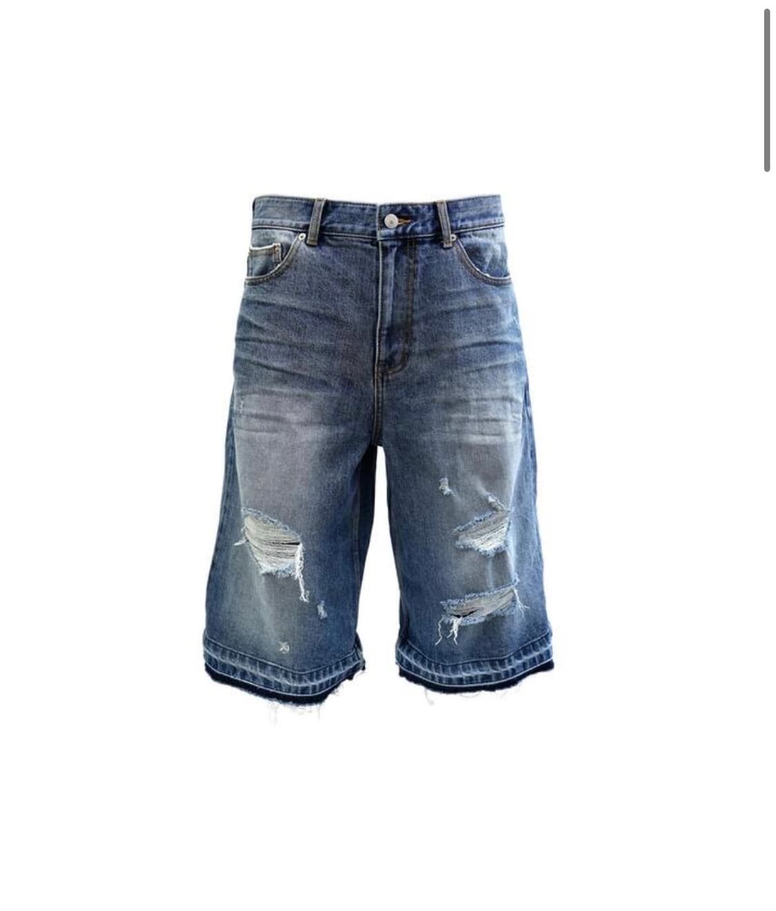 파아카이브 파프롬왓 빈티지 진 쇼츠 블루 상품이미지1