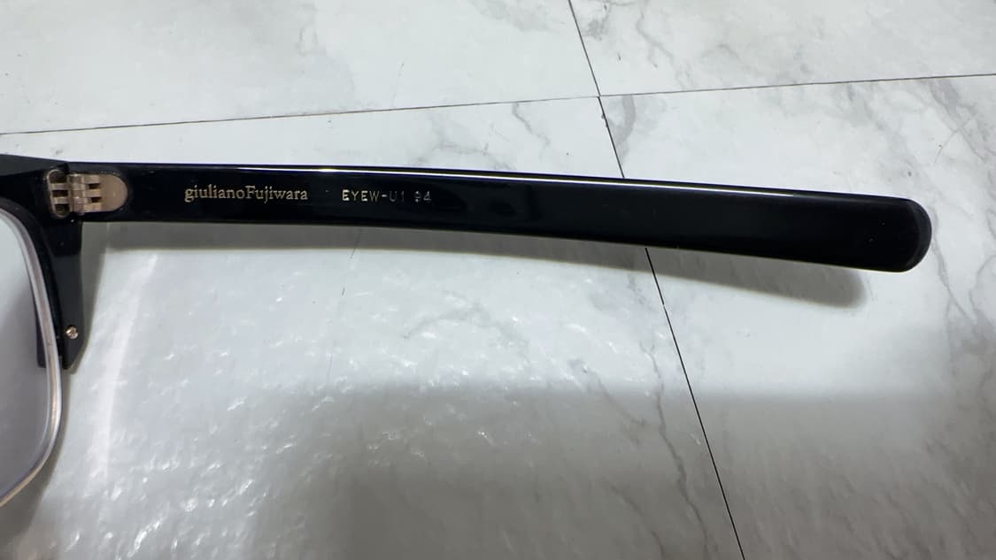 줄리아노 후지와라 하금테 안경 상품이미지6