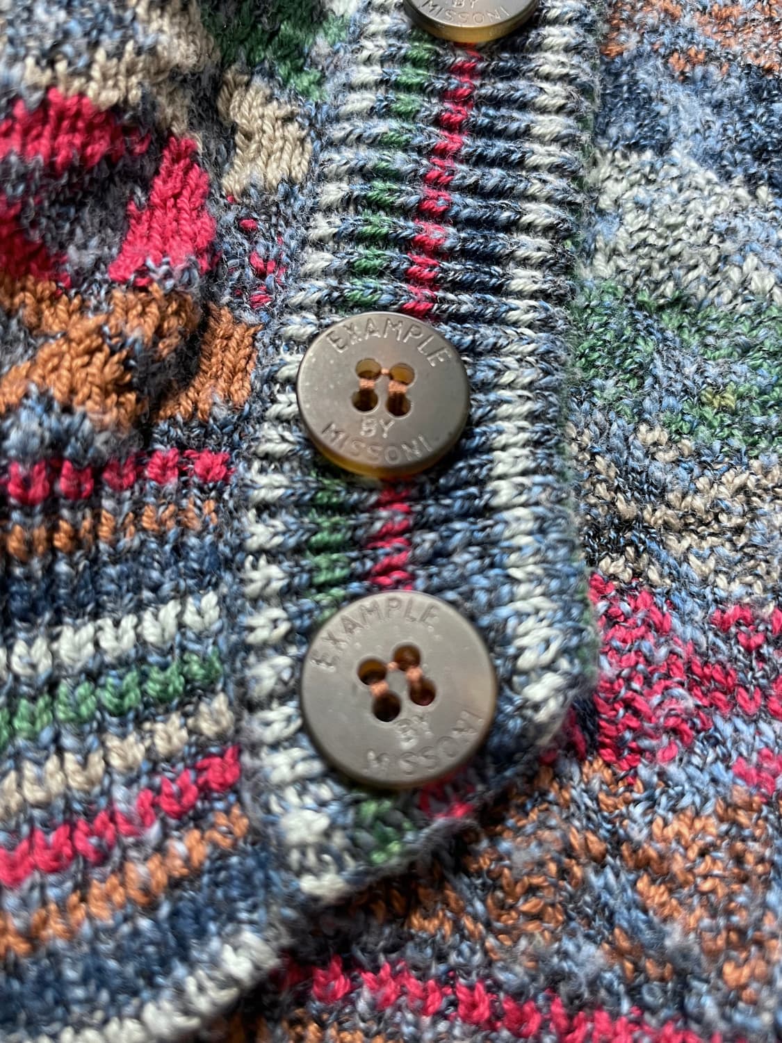 택포) Made Italy 미쏘니 패턴 니트 베스트 조끼 상품이미지3