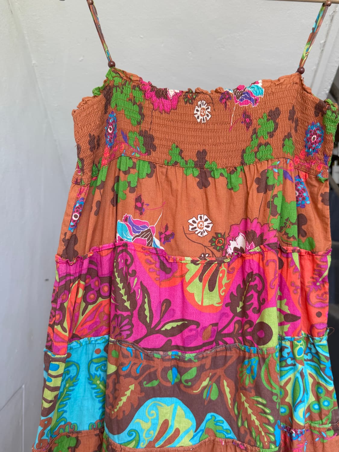 GAP 에스닉 플라워 스트랩 원피스 상품이미지2