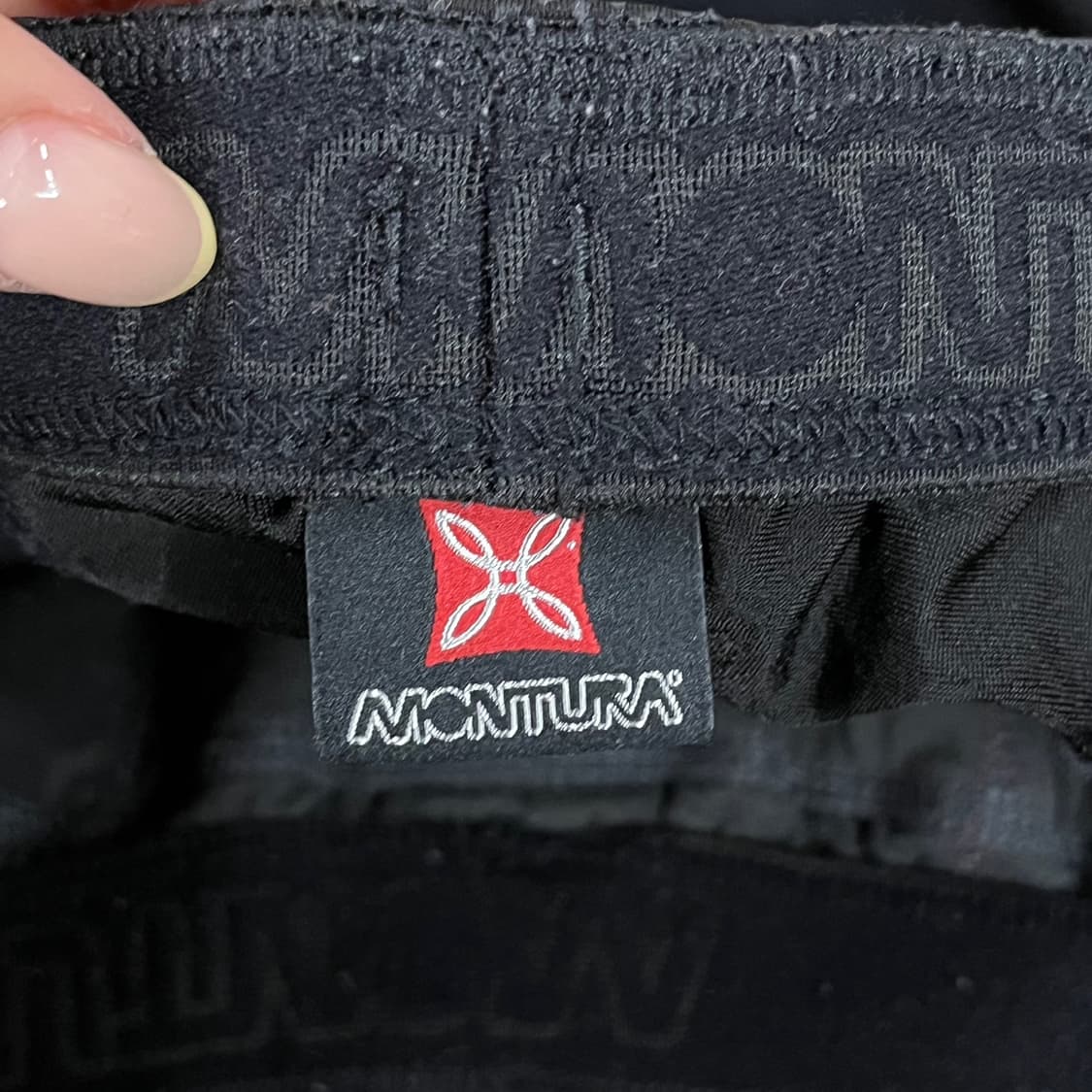 [정품/L] 몬츄라 레드 블랙 기능성 트레이닝 바지 b15 상품이미지5