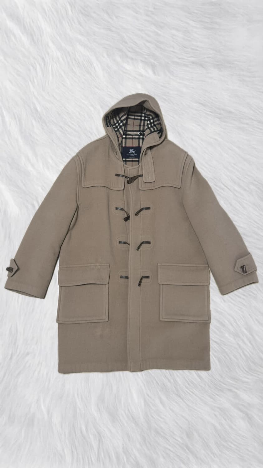 버버리 울 더플코트 베이지 상품이미지1