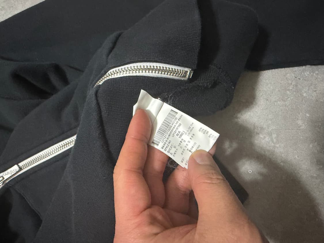 엄브로  도톰 코튼  스웻 후디  100size   상품이미지5