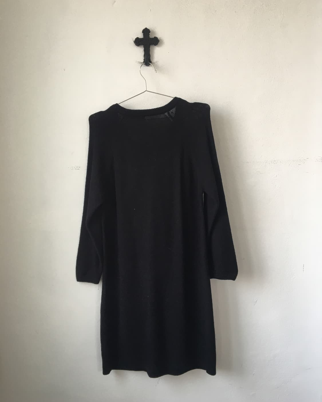 Lace up point knit onepiece 상품이미지3