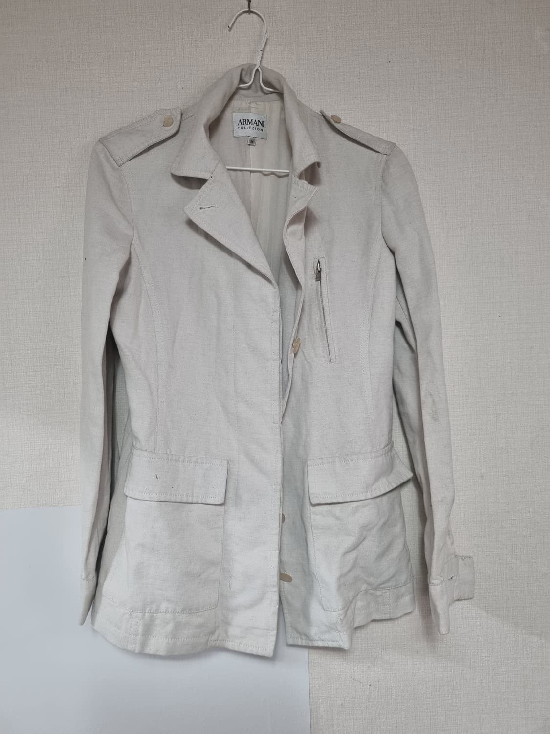 알마니꼴레지오니 정품 마소재 자켓 상품이미지1