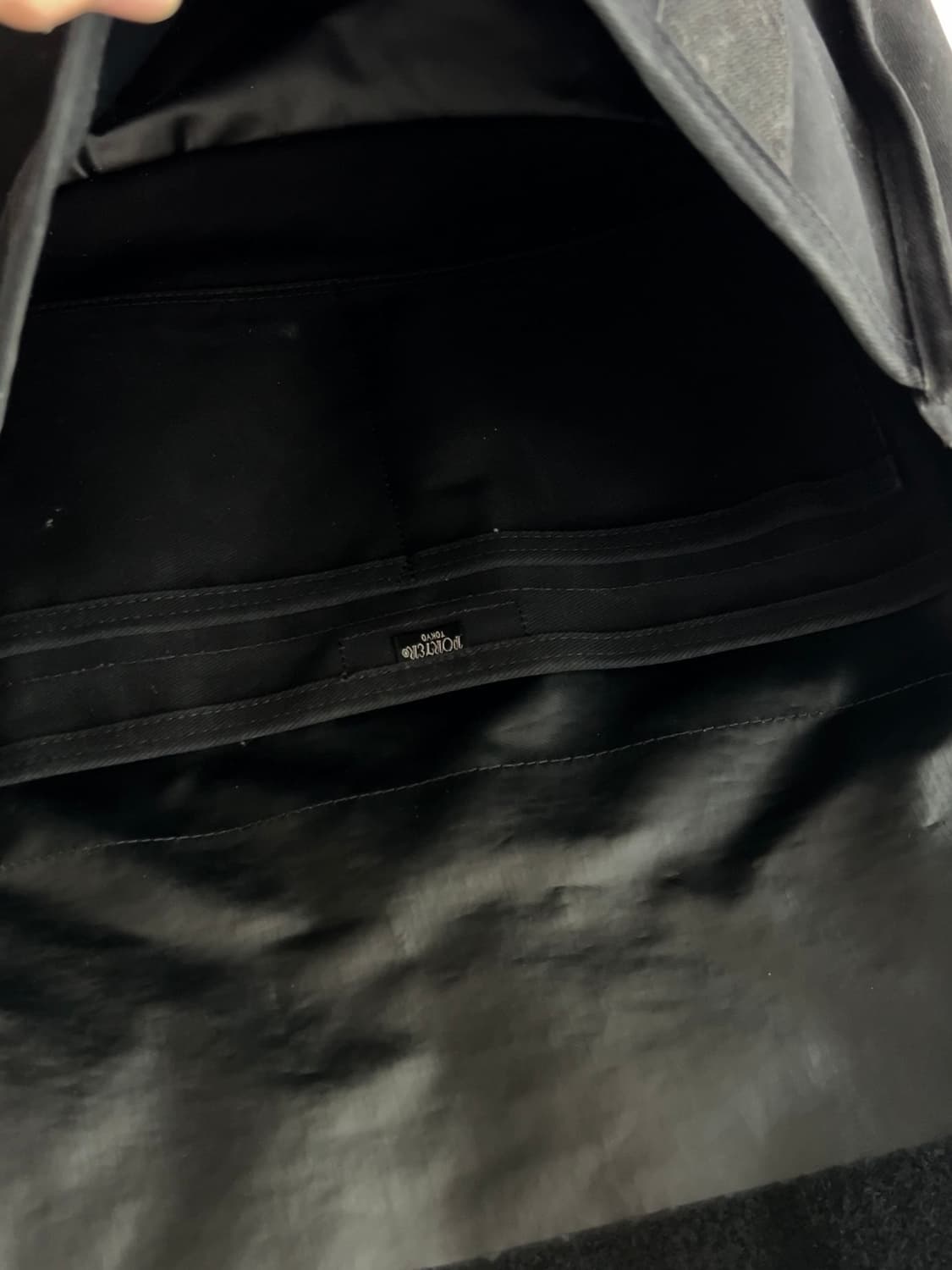 요시다포터 스테인 블랙 메신저백 상품이미지5