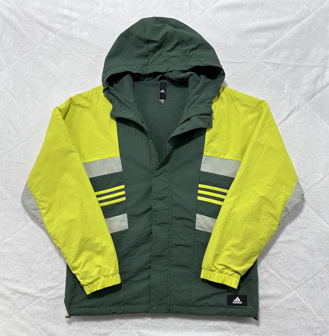 아디다스 투톤 하이비즈 윈드브레이커 상품이미지1