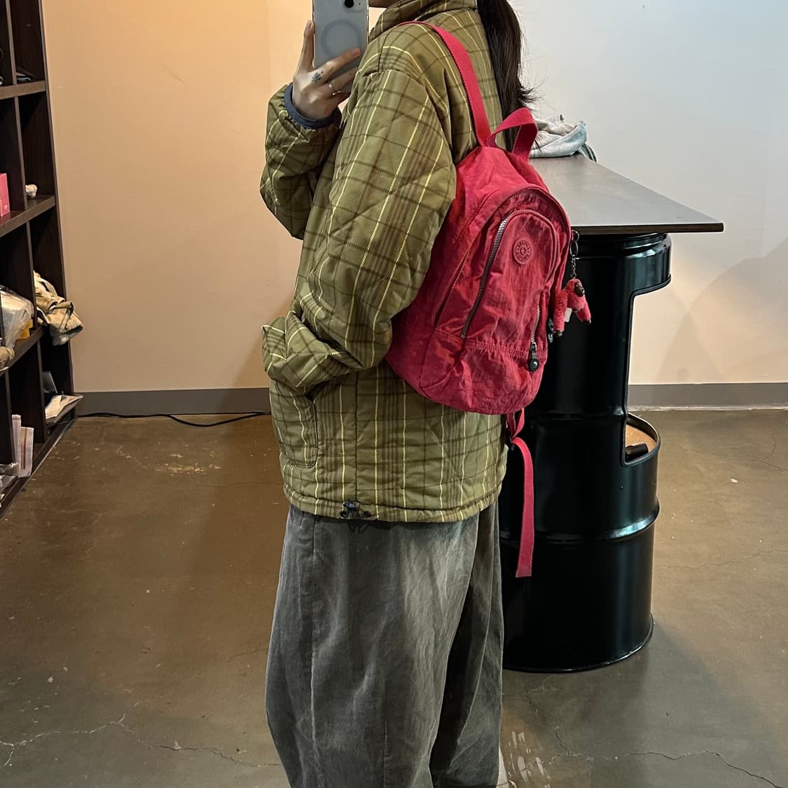 키플링 핑크 미니 백팩 상품이미지7