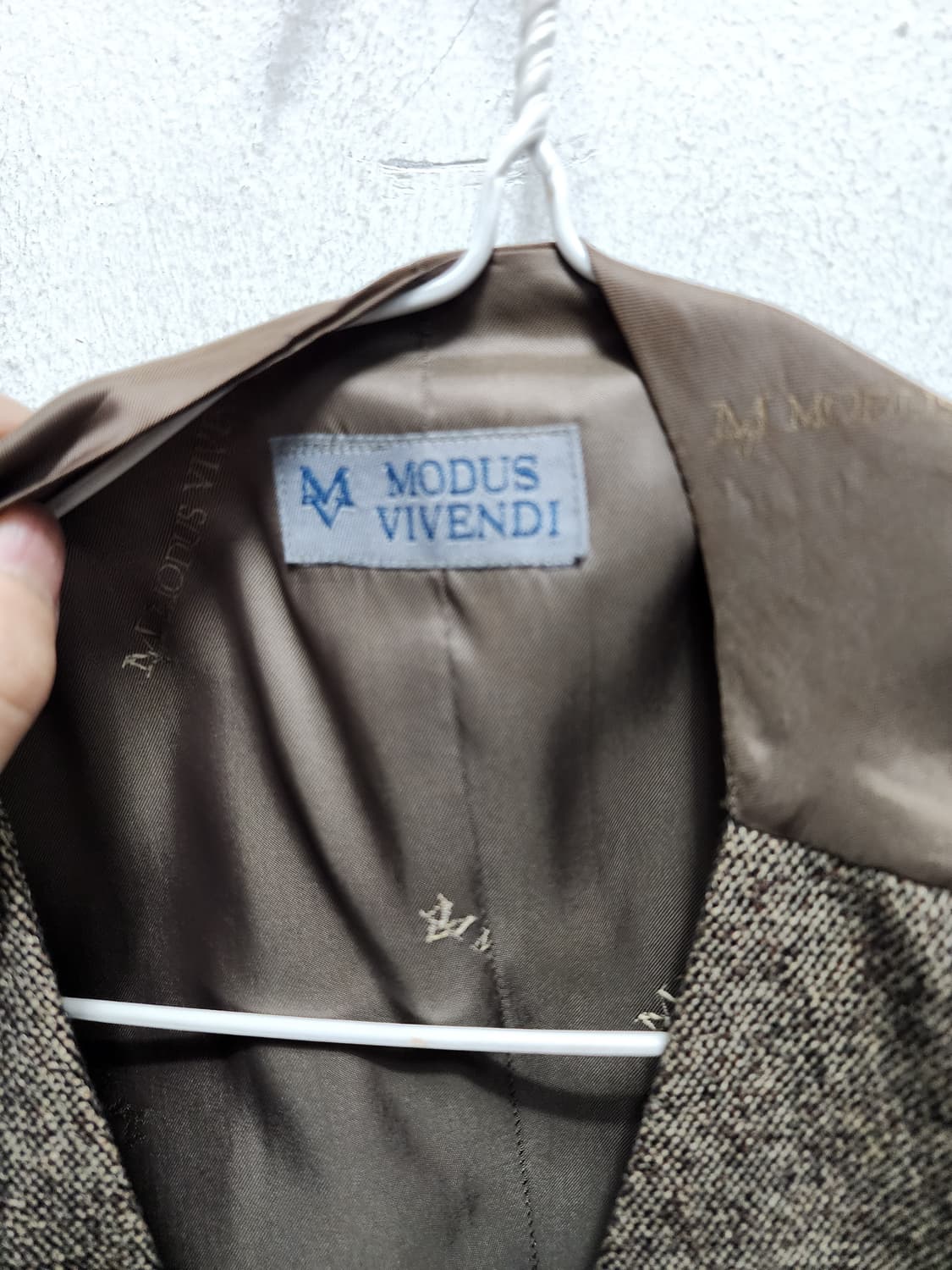 Modus Vivendi 모직 베스트 셋업 상품이미지8