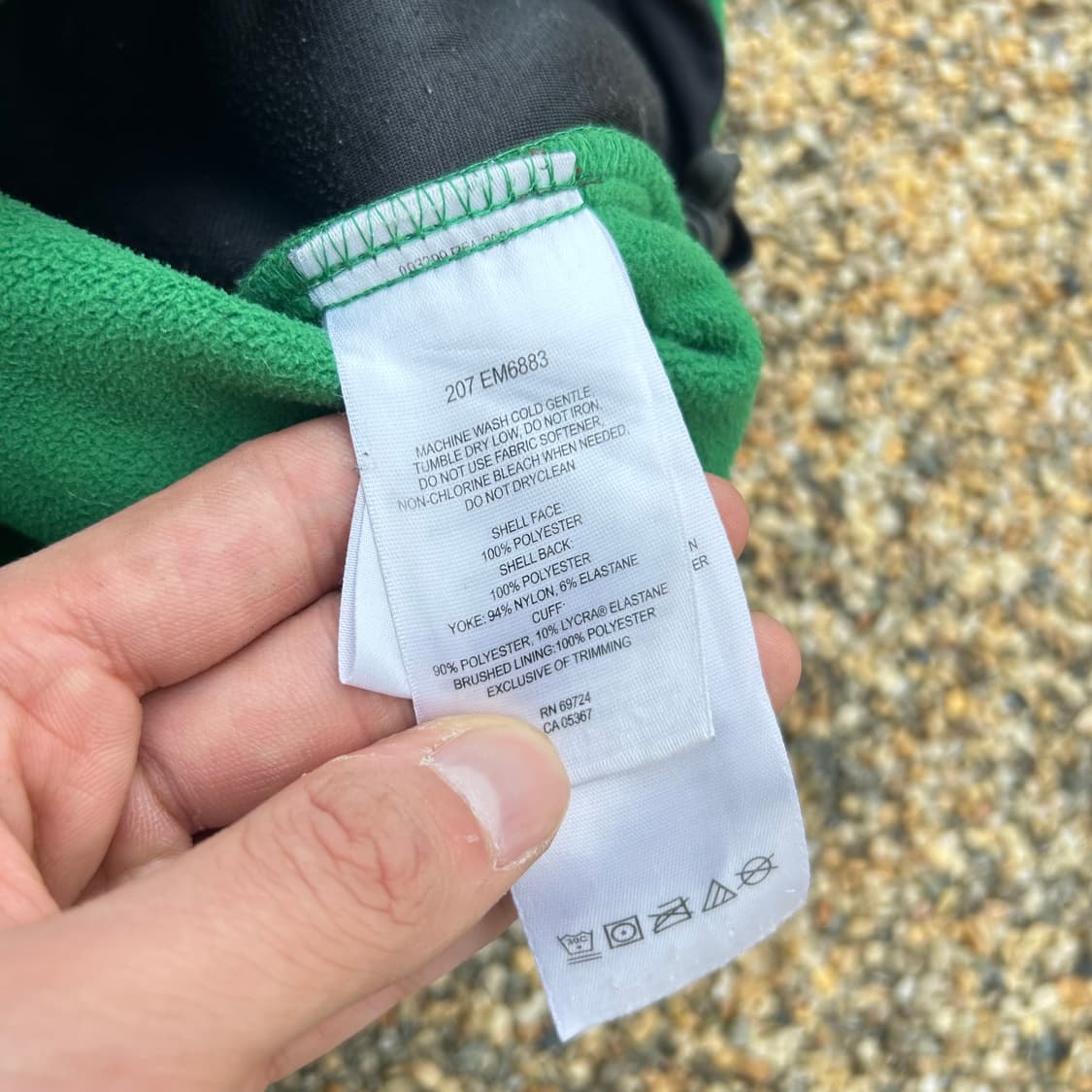 콜롬비아 그린 플리스 자켓 상품이미지5