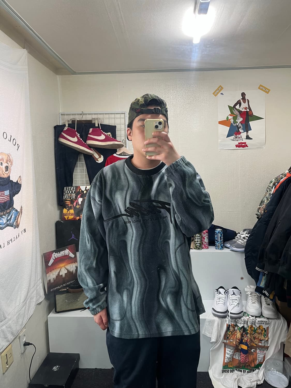 푸부 플리스 스웻셔츠 상품이미지5