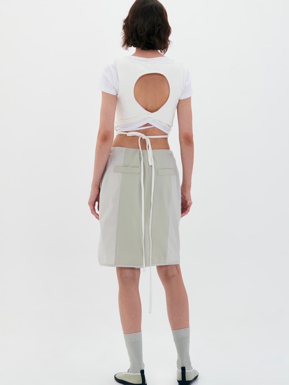 로우클래식 CORSET TOP - WHITE 상품이미지2