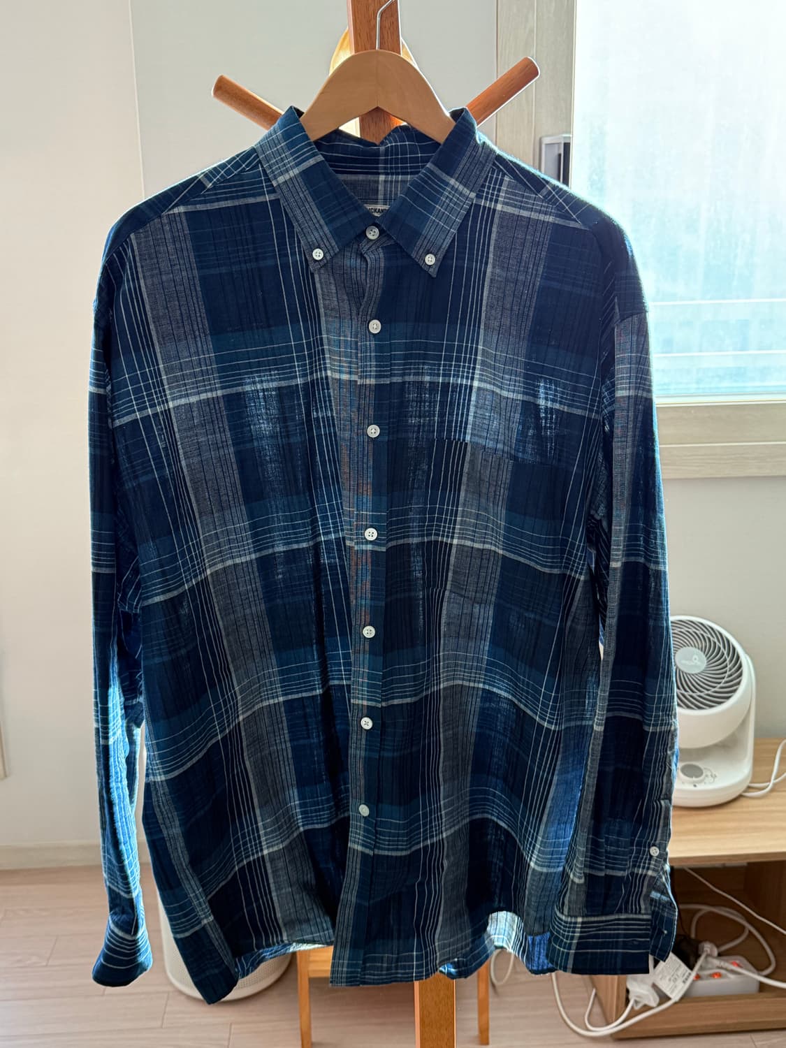 슬릭앤이지 체크체크3 셔츠 사이즈3 상품이미지2