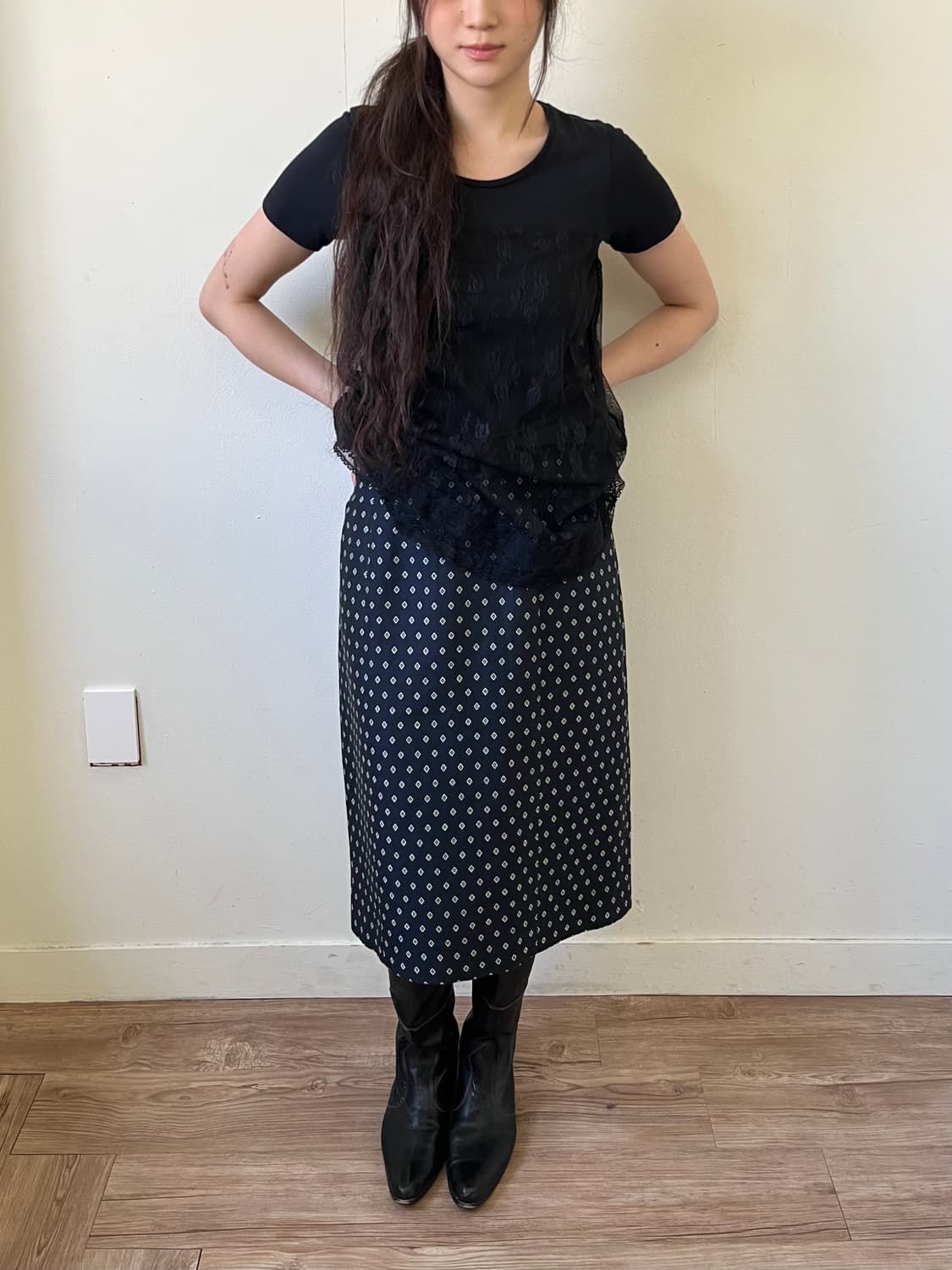 CHANEL 지오메크릭 스커트 상품이미지5