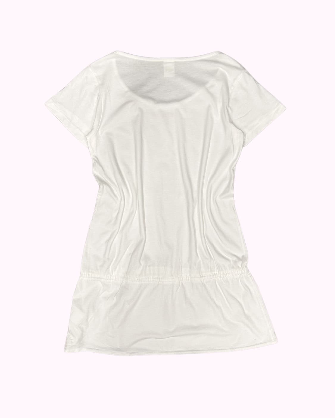 logo star white dress 상품이미지4