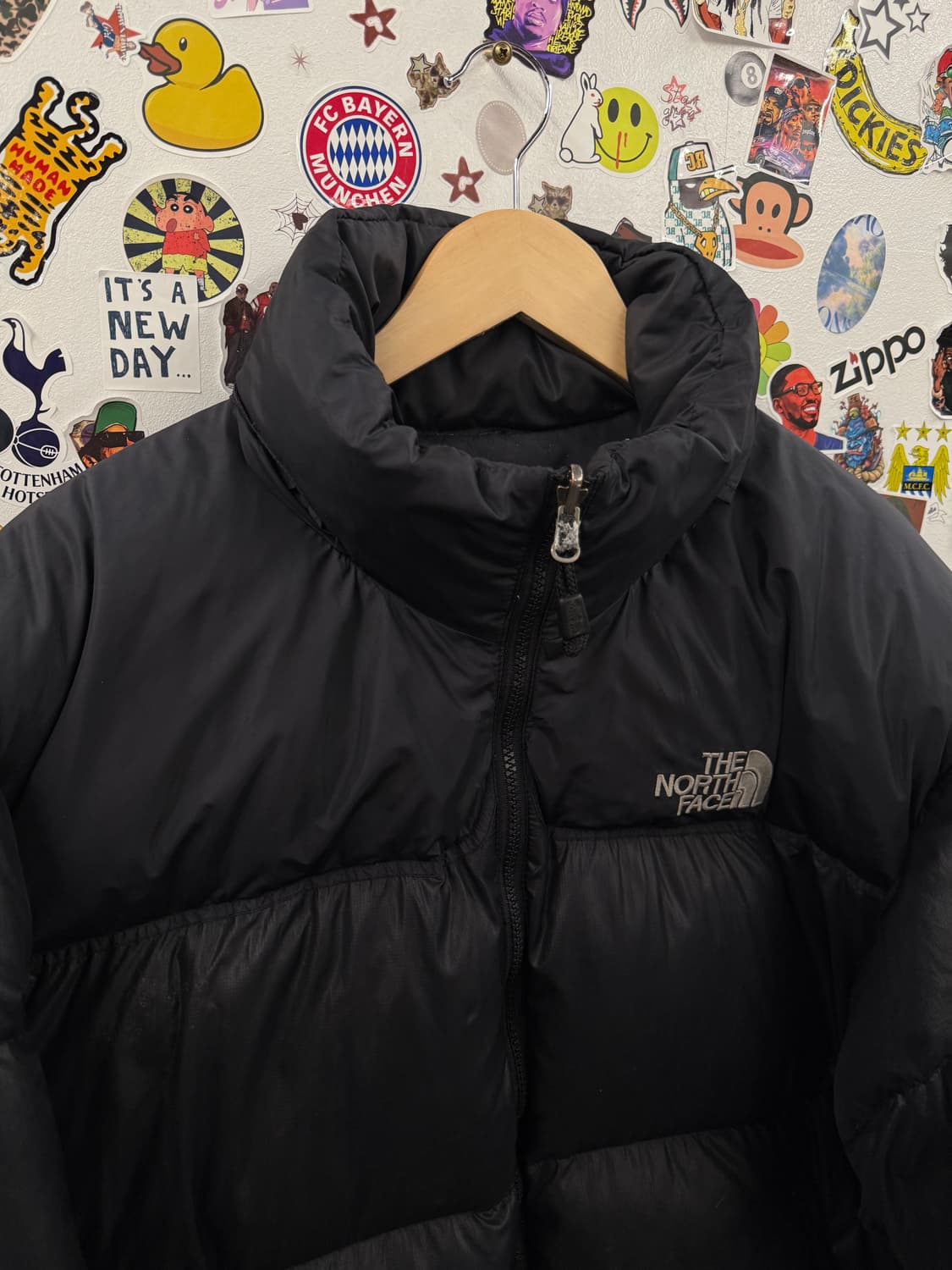 노스페이스 눕시 레트로 700 블랙 패딩 XXXL  상품이미지5