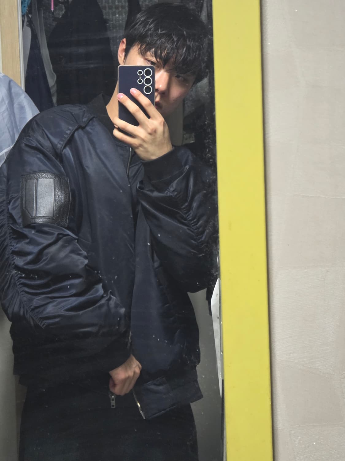 준지 라피드 로고 MA-1 상품이미지5