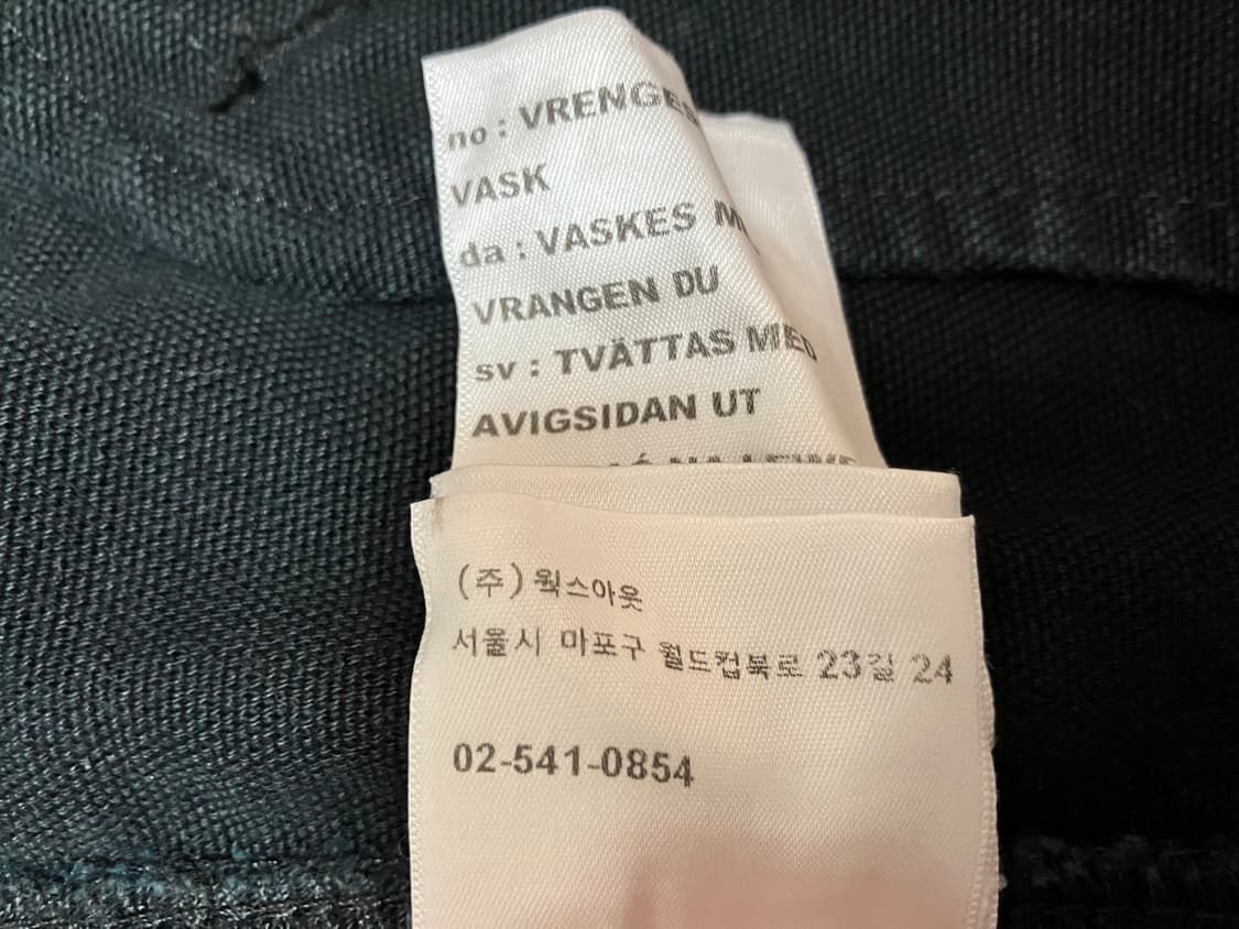 새상품) 칼하트 WIP OG 디트로이트 자켓 블랙 M 상품이미지6