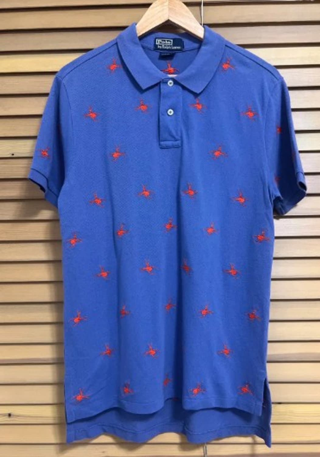 폴로랄프로렌 남성 스파이더자수 PK카라반팔티셔츠 M 상품이미지2