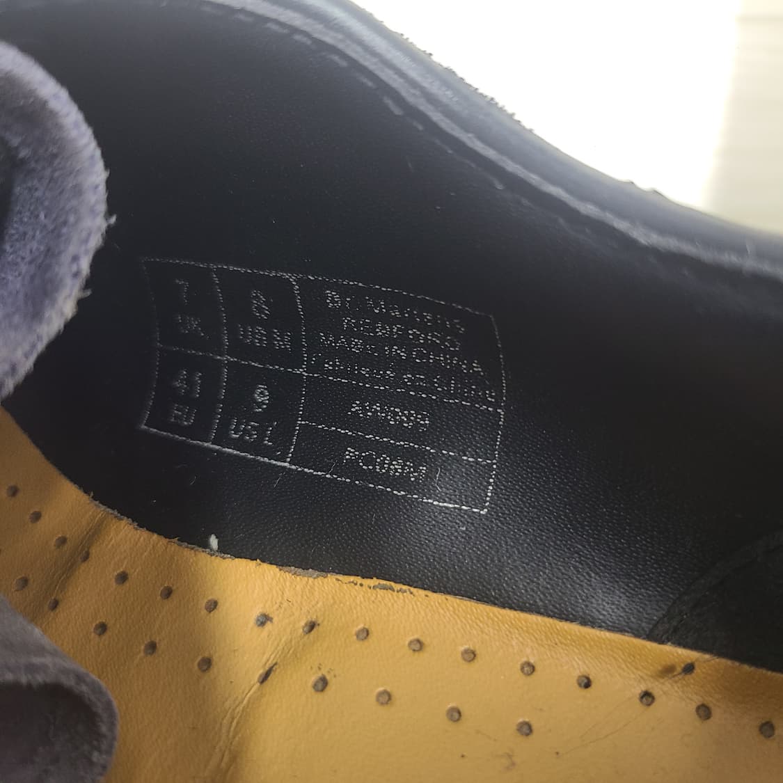 Dr. Martens Suede Moc Toe Shoes 상품이미지4