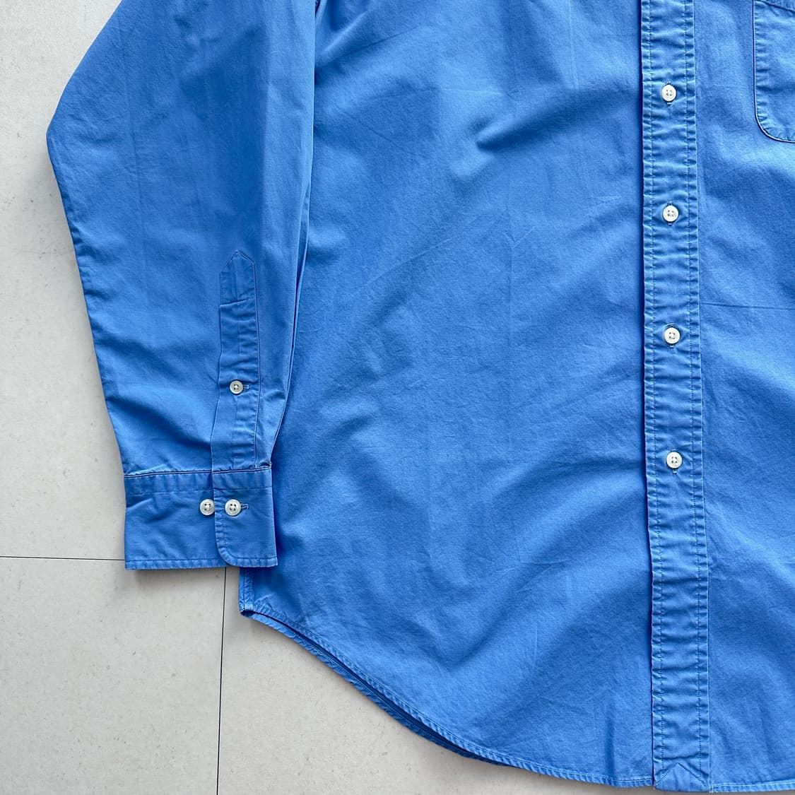 90s 폴로 랄프로렌 더 빅 셔츠 블루 (The Big Shirt) 상품이미지4