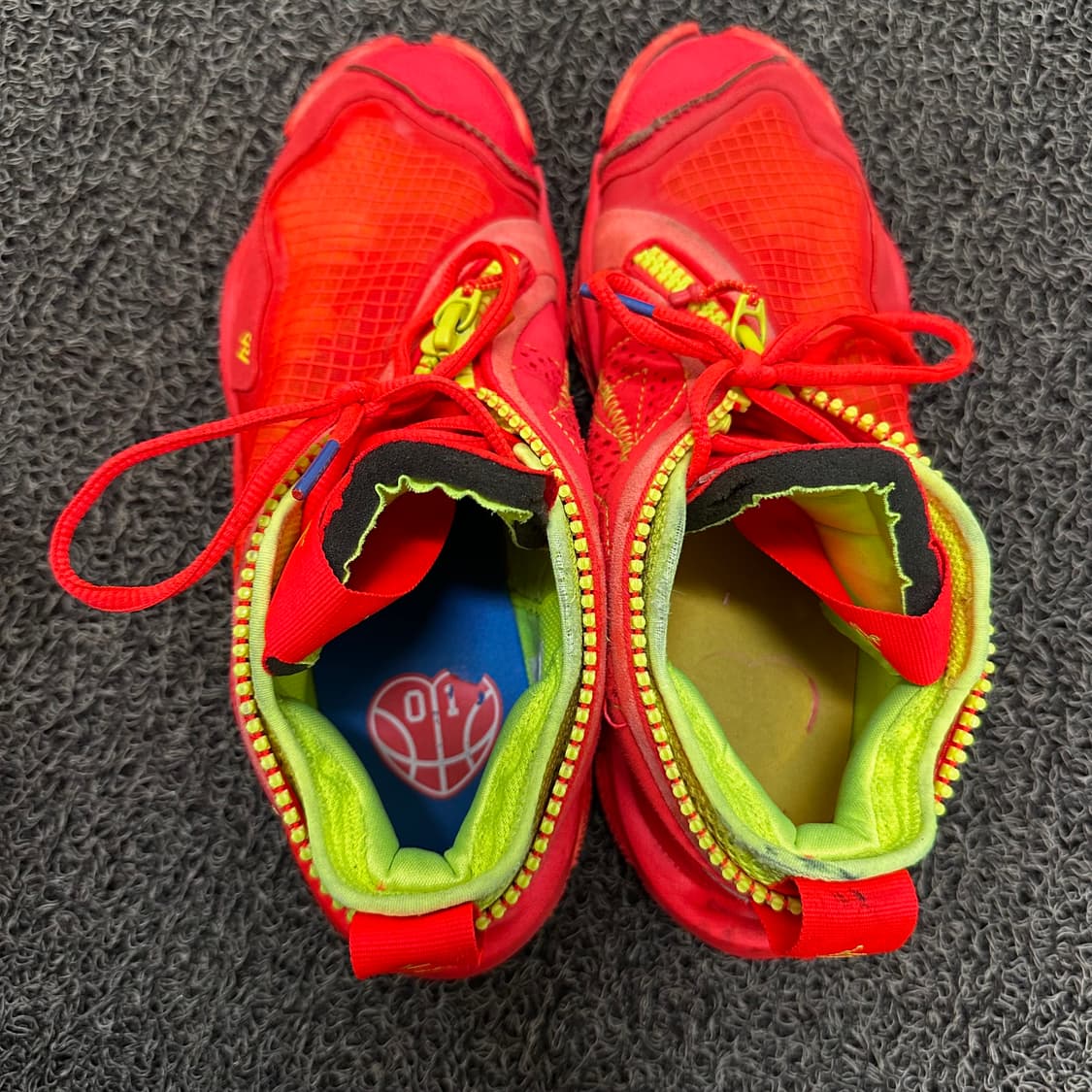NIKE 나이키 조던 와이 낫 제로 6 브라이트 크림슨 운동화 260 상품이미지7