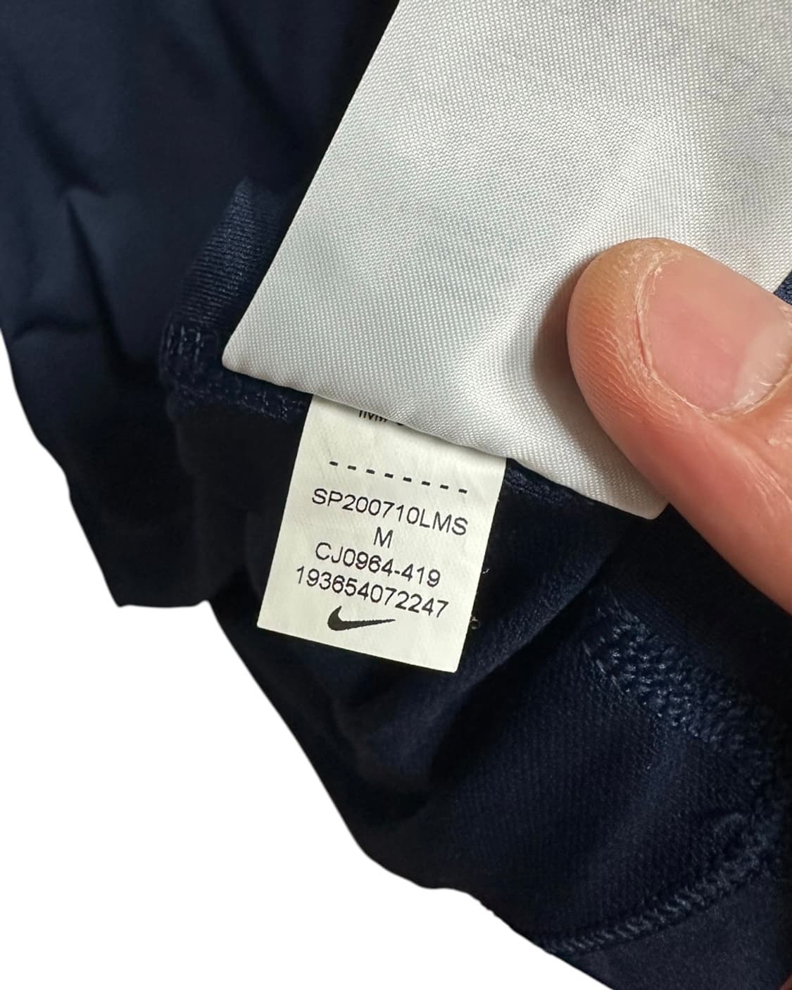 나이키(nike) 나이키프로 네이비 슬리브리스 Msize 상품이미지6