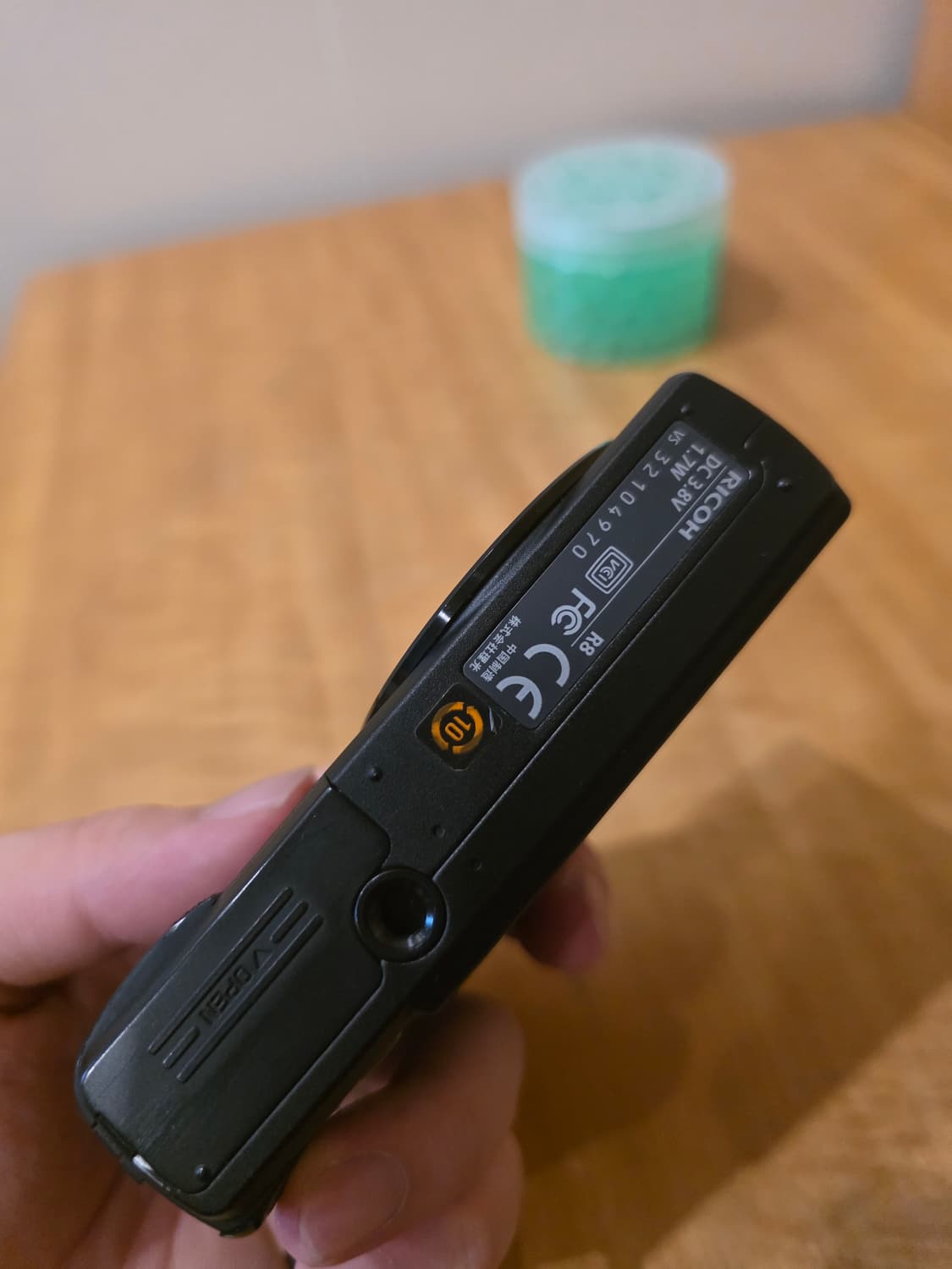 A급) 리코 R8 블랙 디지털 카메라 상품이미지3