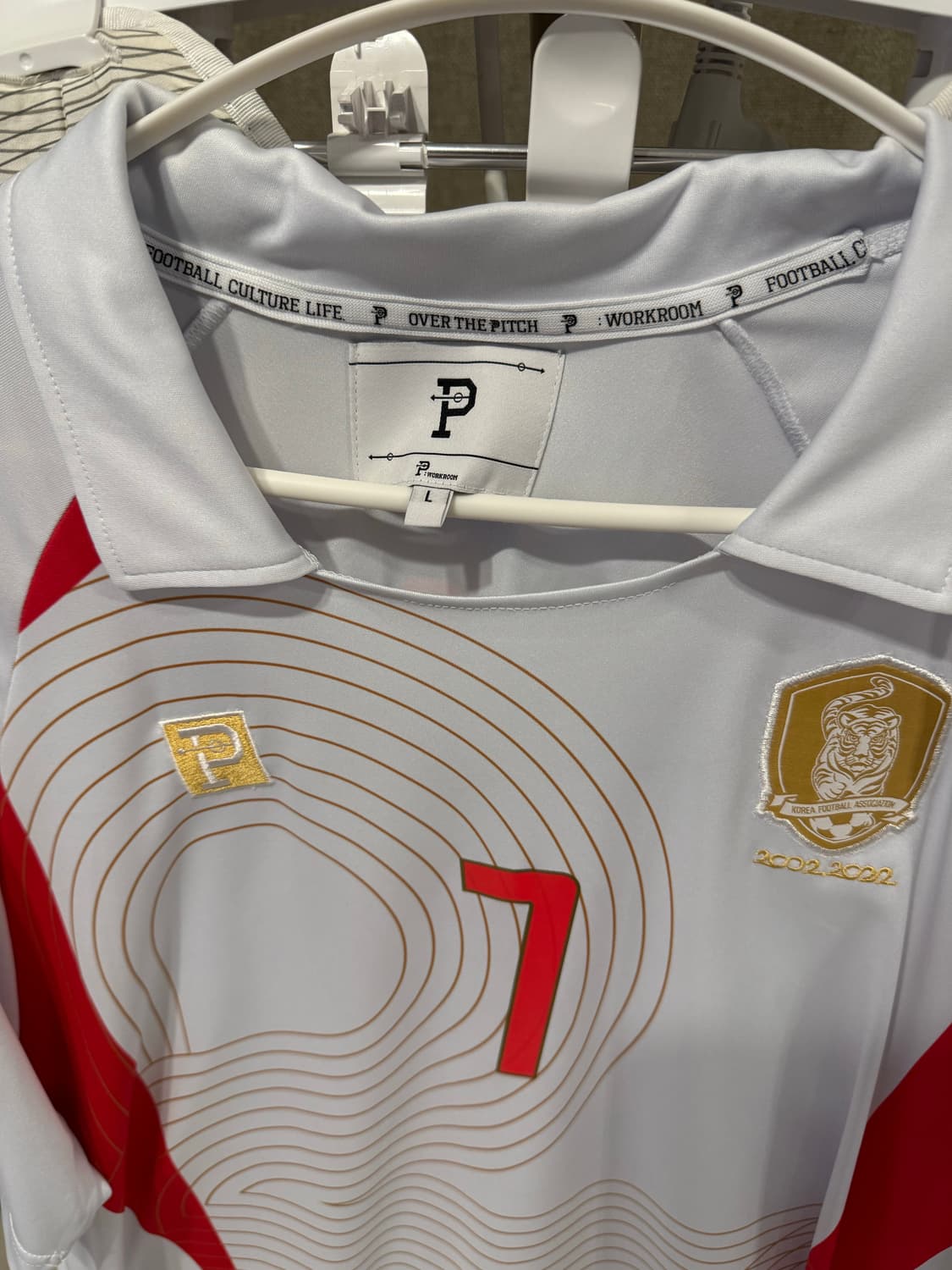 오버더피치 x 2002 대한민국 유니폼 손흥민마킹 L사이즈 (105) 상품이미지3