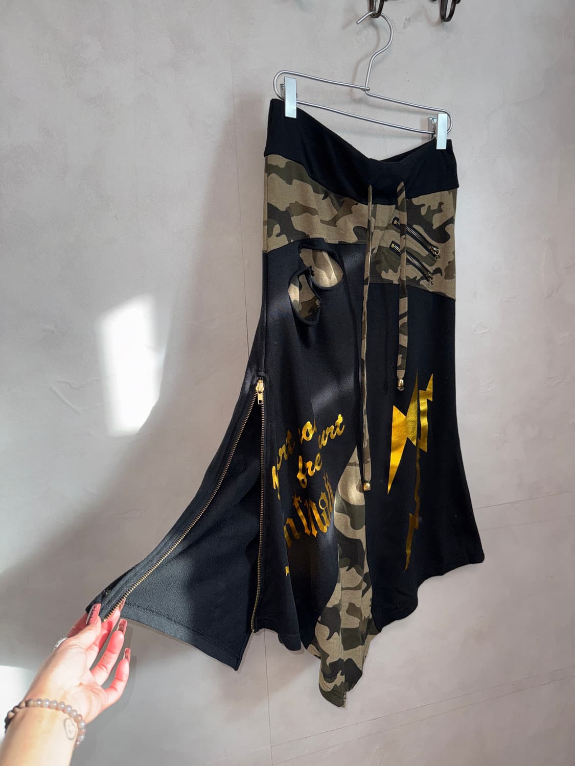 Dialle Laisen black camo patch slit sk 상품이미지3