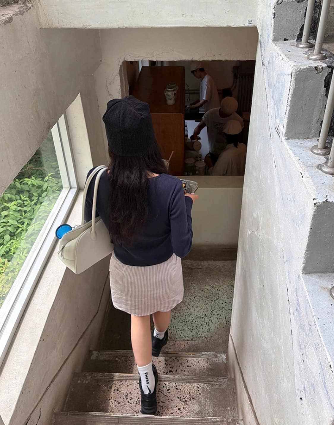 바이무드 헨리 티셔츠 롱슬리브 상품이미지2