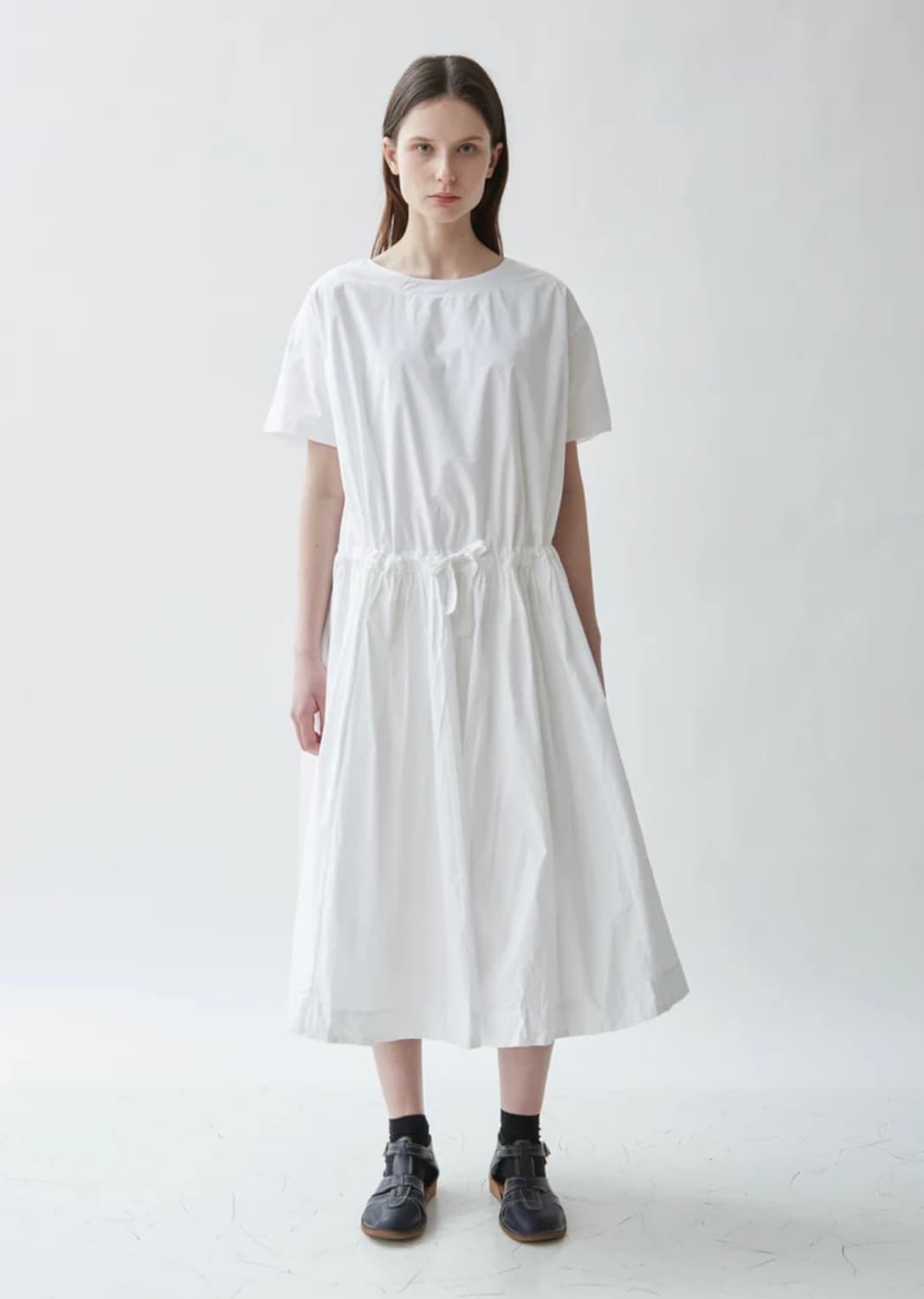 casey casey - cotton ruched dress 상품이미지1