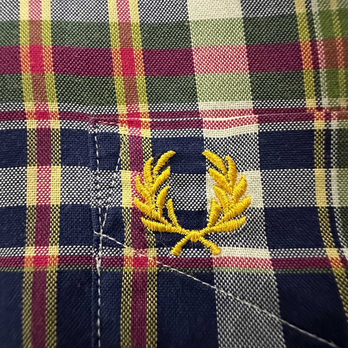 FRED PERRY madras shirt 상품이미지3