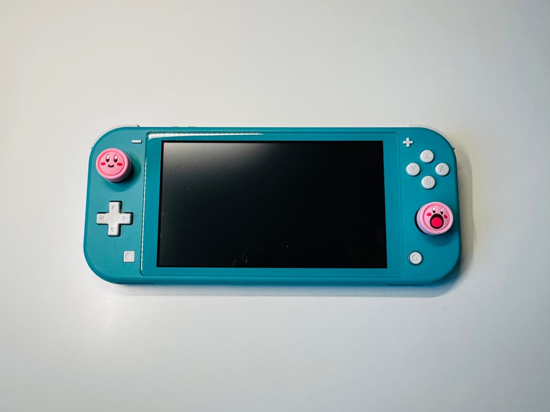 닌텐도 스위치 라이트 터콰이즈 + 충전기, 정품 동숲 파우치 판매 상품이미지2
