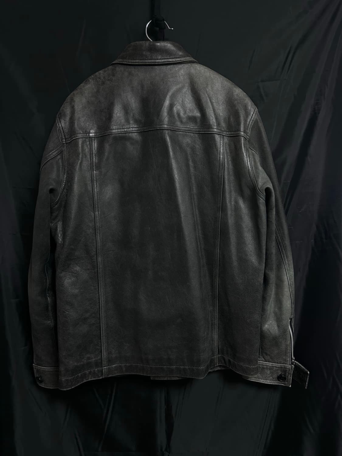 요지 야마모토 램스킨 셔츠자켓 상품이미지3