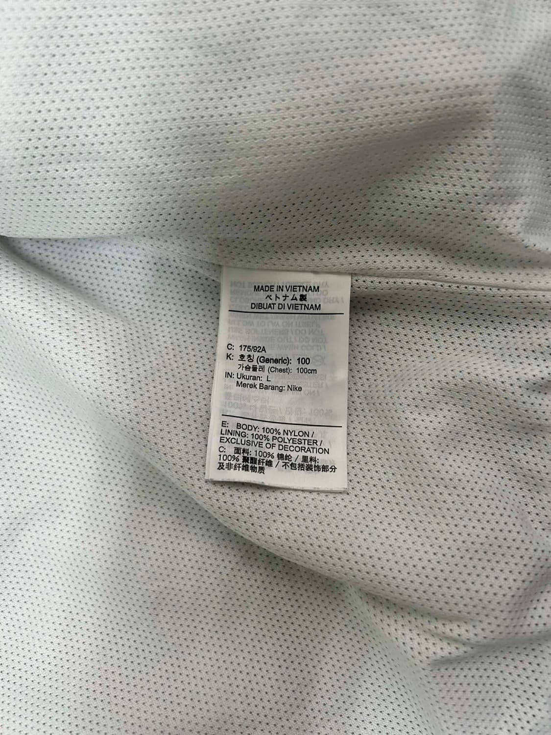 [L] 나이키 MYLK 우븐 나일론 러닝 윈드브레이커 집업 자켓 상품이미지4