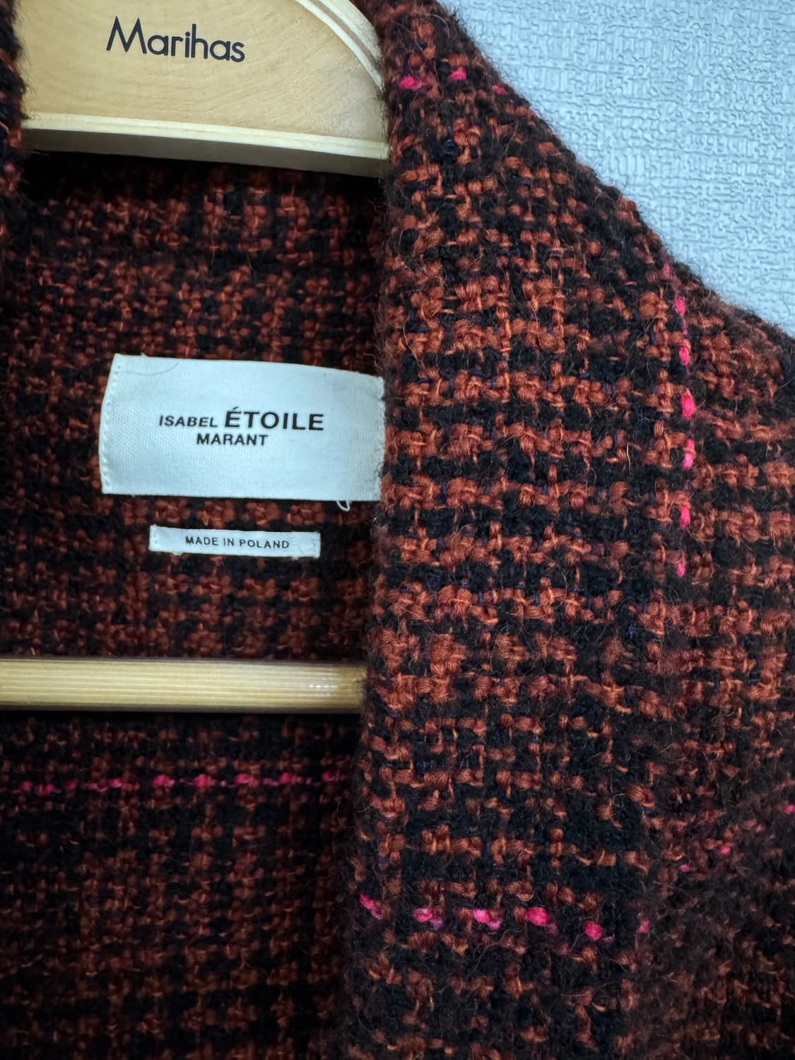 이자벨마랑 트위드 울 코트 상품이미지2