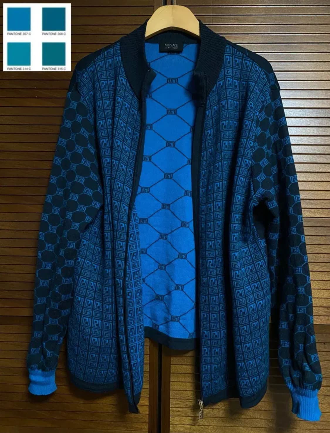 베르사체 니트 집업 자겟 상품이미지1