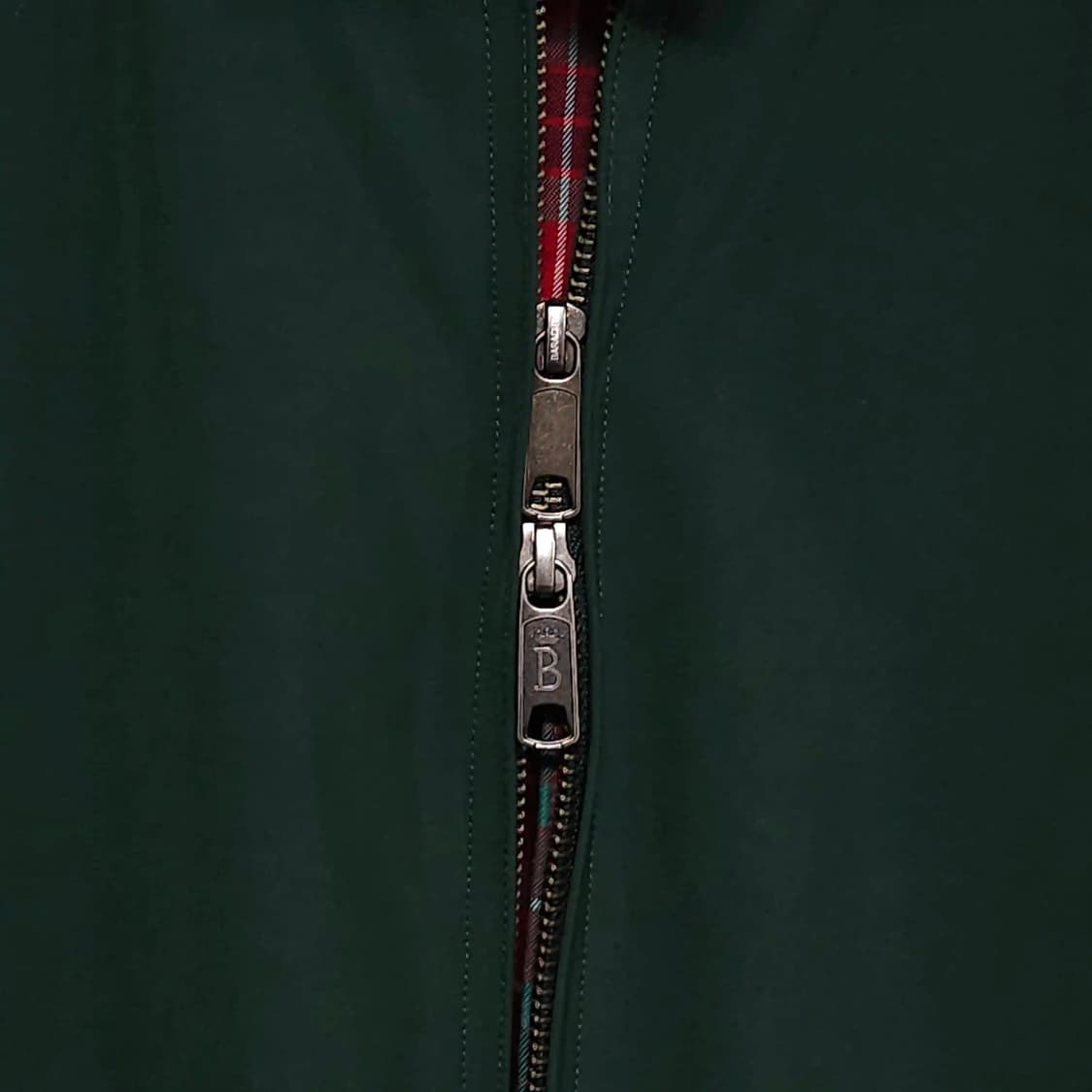 95~100)BARACUTA 바라쿠타 G9 해링턴 자켓 다크그린 상품이미지3