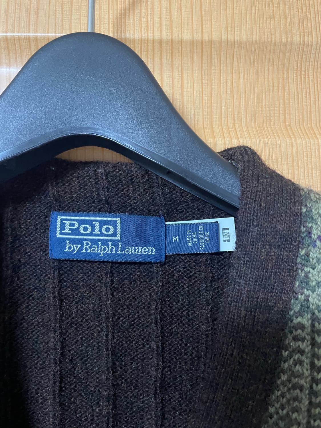 (미착용) 폴로 글렌 플래드 울 베스트/ m 상품이미지5