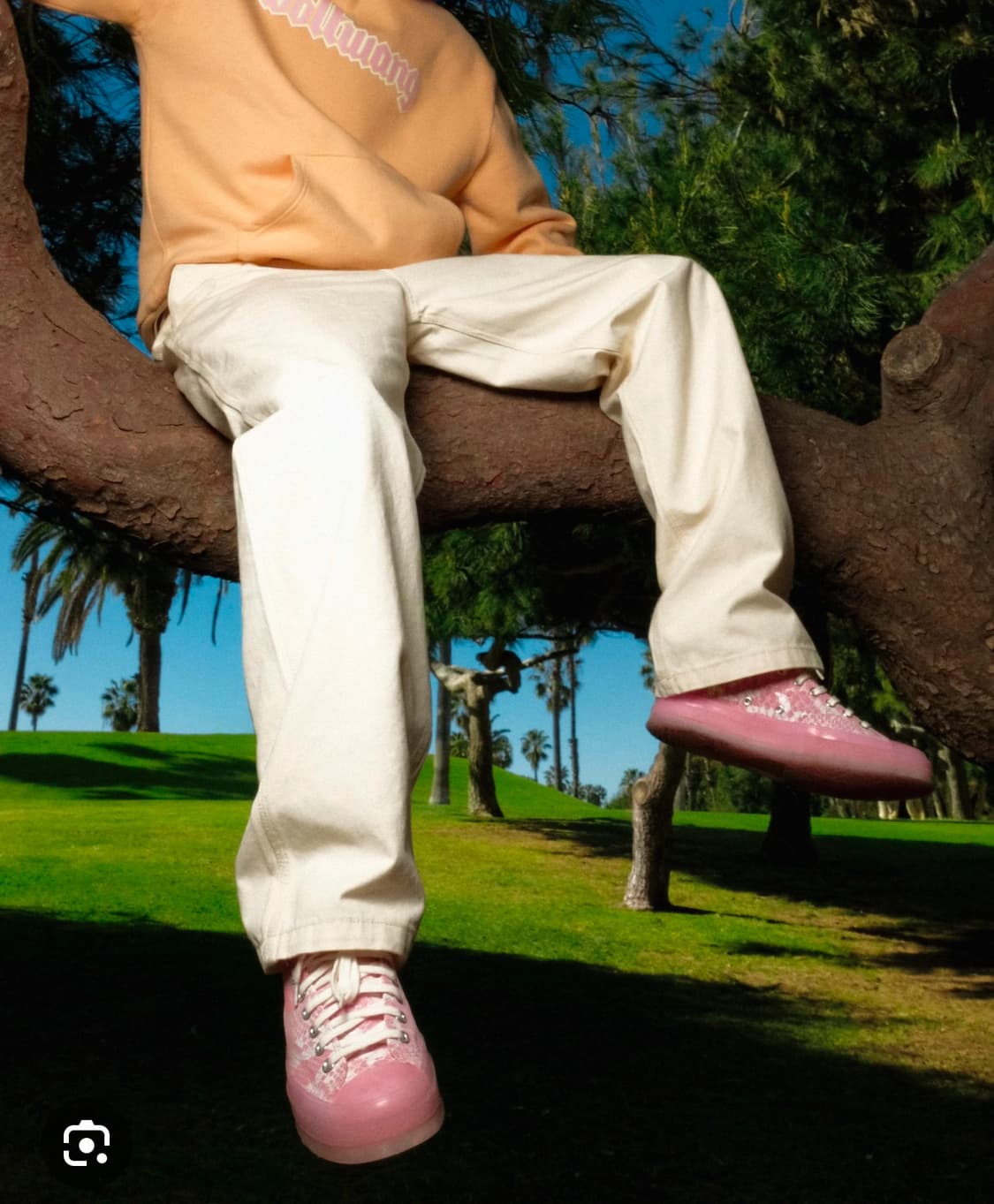 Converse golf wang snake pink 275 상품이미지1