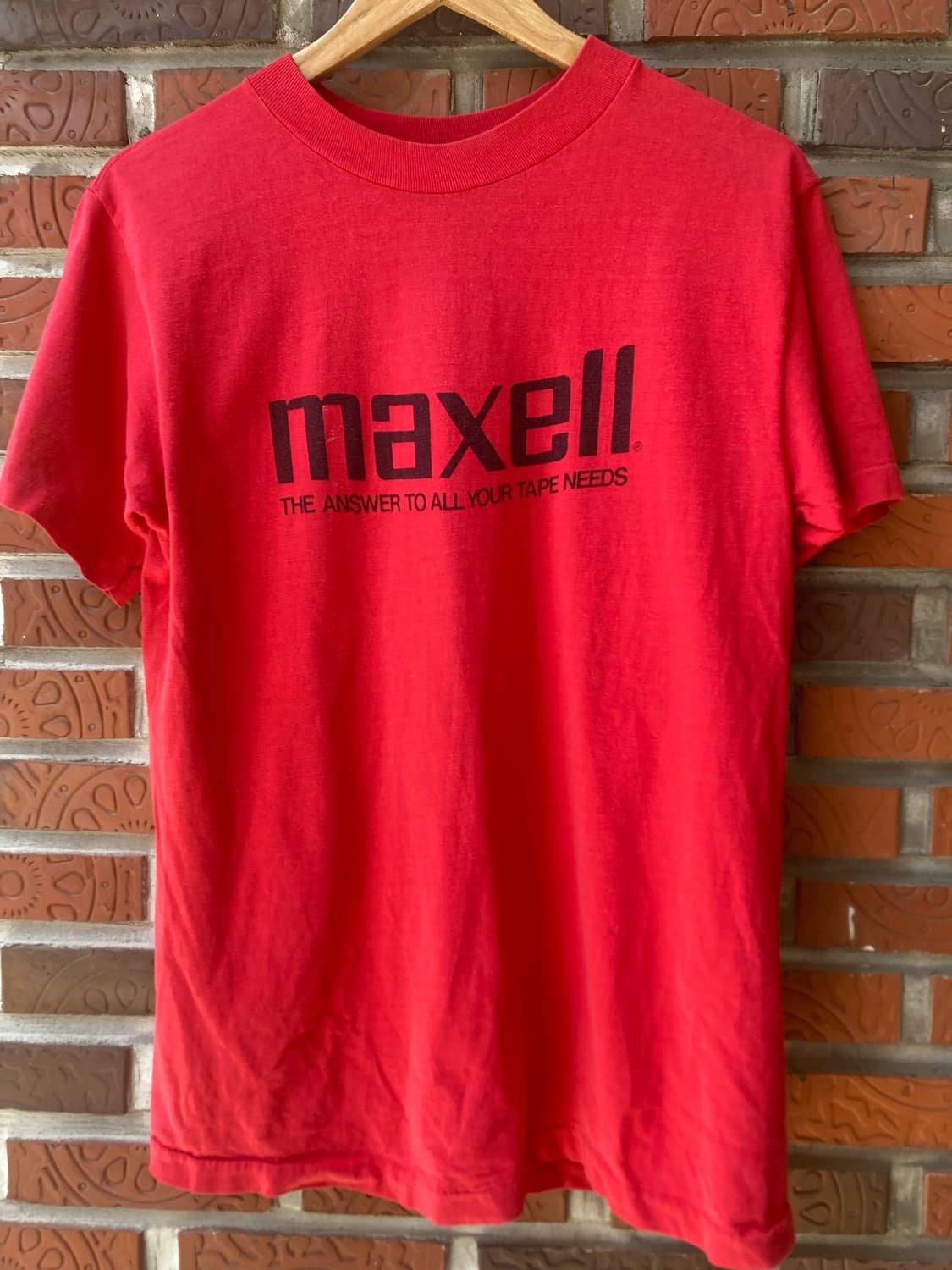 80s maxell tshirt 상품이미지1