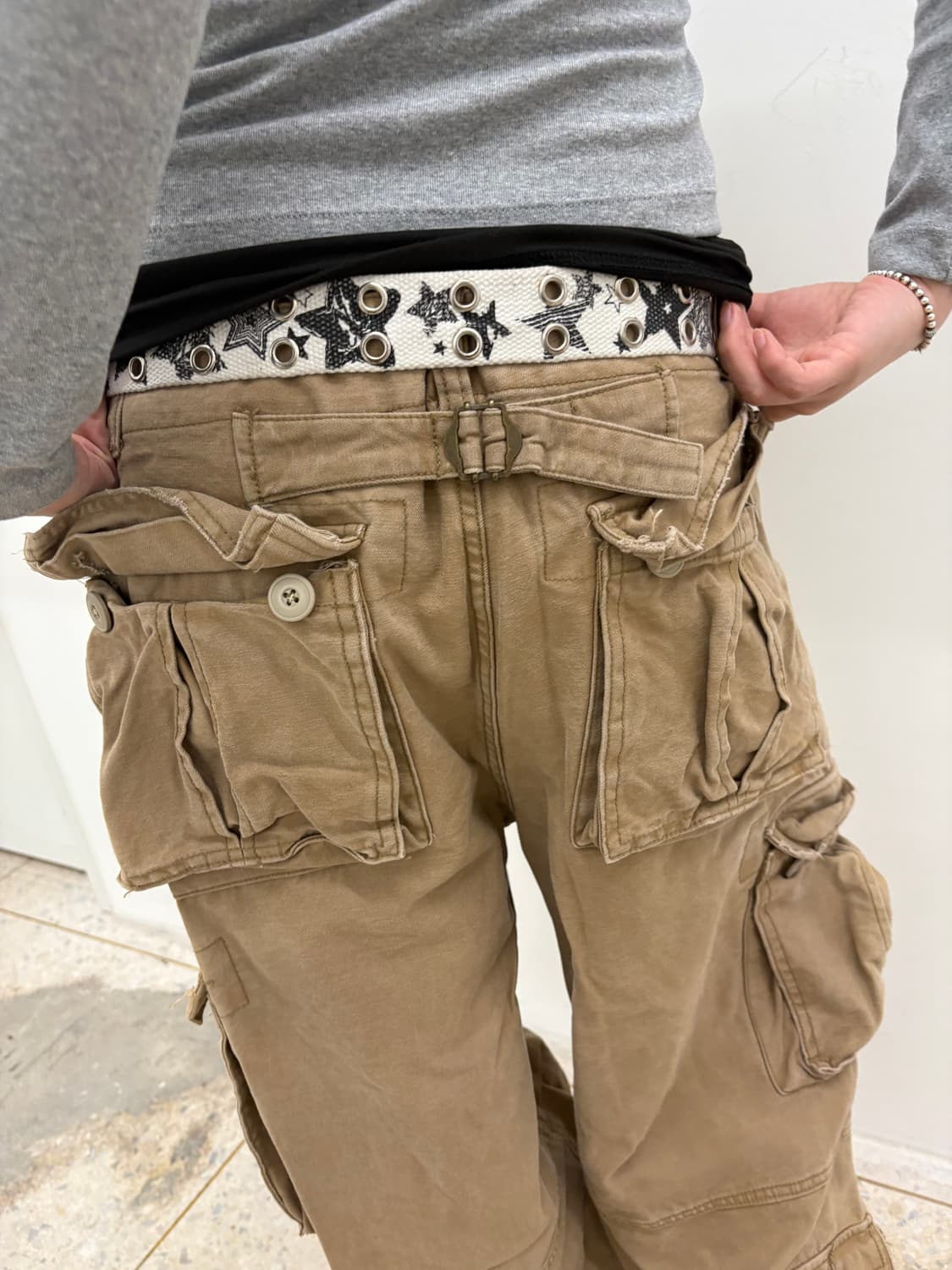 90s'빈티지 카고 팬츠 상품이미지5