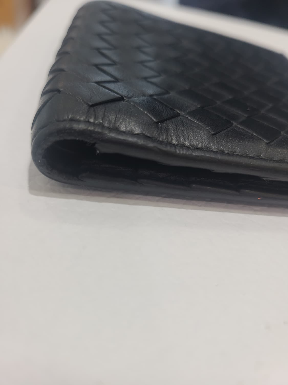 보테가 베네타 남성 반지갑 블랙 상품이미지6