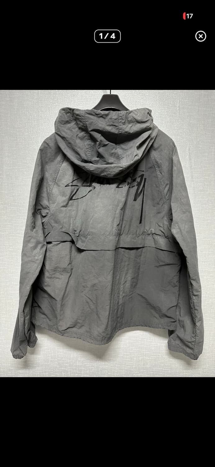 스투시 웨이브 다이 비치쉘 자켓 그레이 상품이미지1