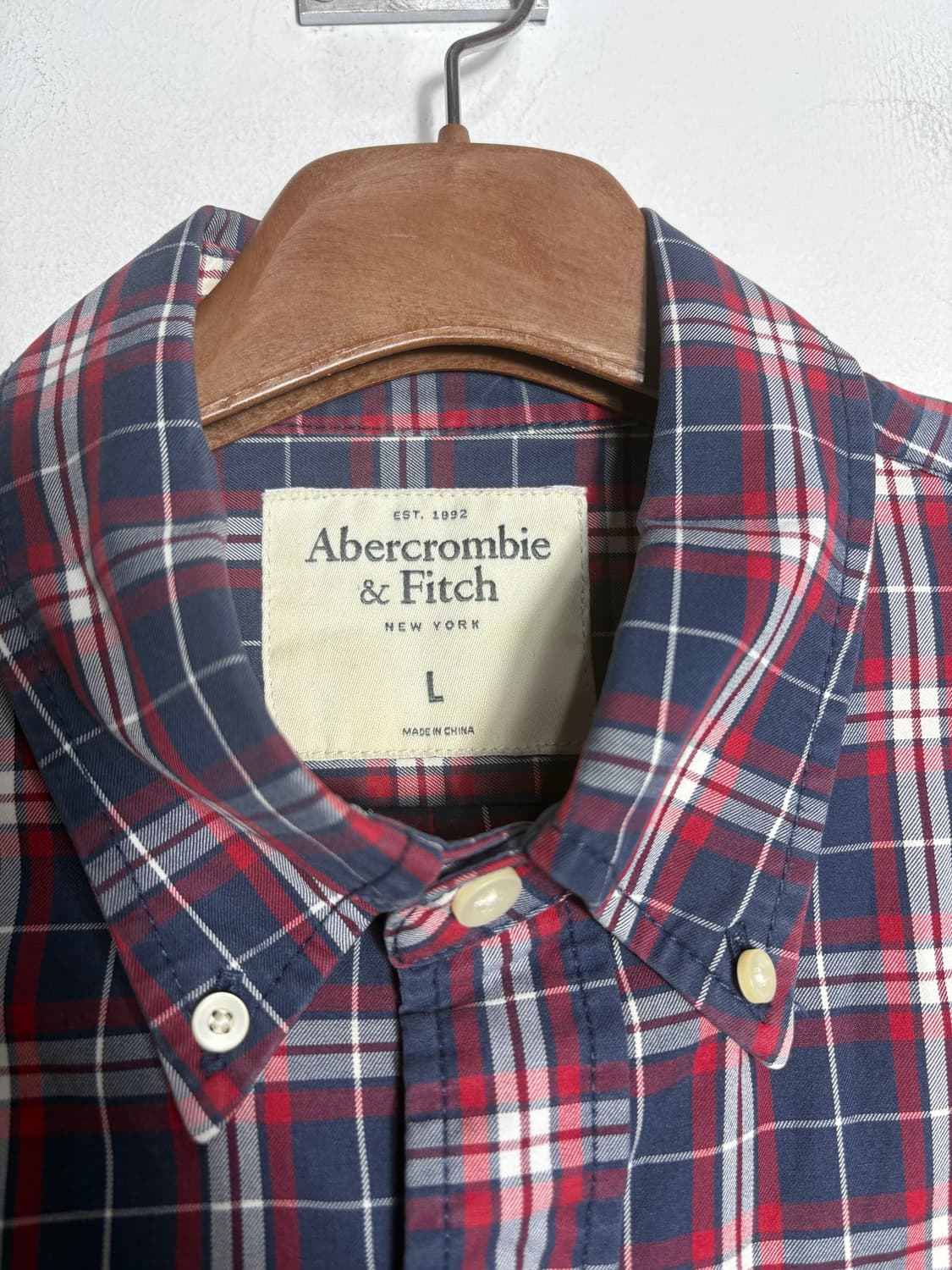 아베크롬비 체크 셔츠 상품이미지5